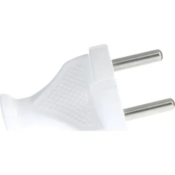 Elektrická zásuvka Vidlice 2 pólová 10A bílá