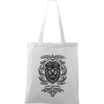 Leo - vintage - Taška bavlněná - 42 x 38 cm ( Bílá )