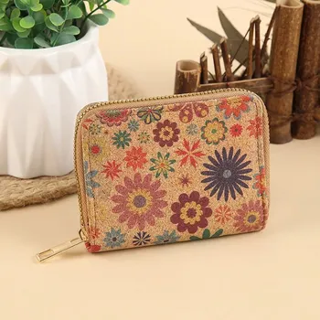 Peněženka Stylová korková peněženka s velkou kapacitou | peněženka, cestovní doplněk - Styl 7