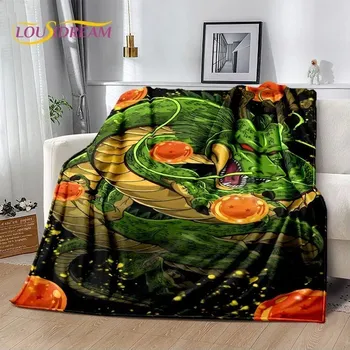 deka Anime dragon ball flanelová deka | měkká deka, anime přehoz - 2 , 100x130CM