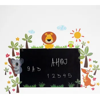 Kancelářský nábytek Dětská nalepovací tabule s křídovým perem