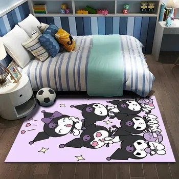 Koberec Roztomilý kulatý koberec Kuromi | dětský koberec, protiskluzová podložka - 10 , 40X60CM