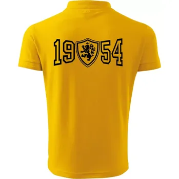 Pánská košile Narozeninový motiv - znak - 1954 - Polokošile pánská Pique Polo 203 - L ( Žlutá )