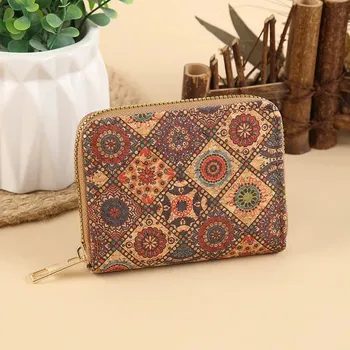 Peněženka Stylová korková peněženka s velkou kapacitou | peněženka, cestovní doplněk - Styl 4