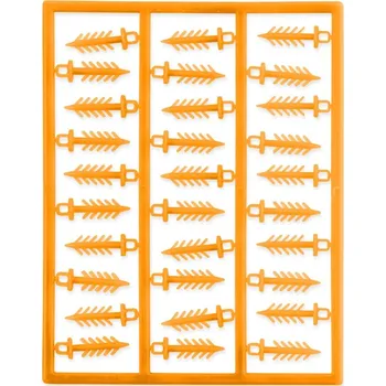 Anaconda hroty Micro Barb Boilie Spikes oranžová 60ks