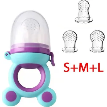 Dětské silikonové kousátko na ovoce | dětské kousátko, kojenecká pomůcka - TD1208C-S-M-L