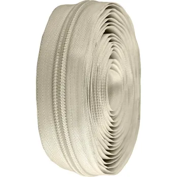 Zip spirálový No 10 metráž, barva 307 krémová