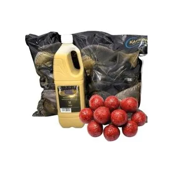 Boilies KAPRPRO BOILIES + CSL ZDARMA BOILIES 10kg + CSL zdarma, JAHODA & TUŇÁK 20mm 10kg