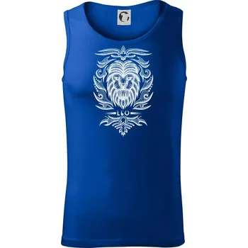 Leo - vintage - Tílko pánské Core - XL ( Královská modrá )