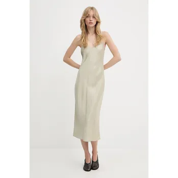 Dámské šaty Šaty Samsoe Samsoe F10000026 béžová 12X, vel. M