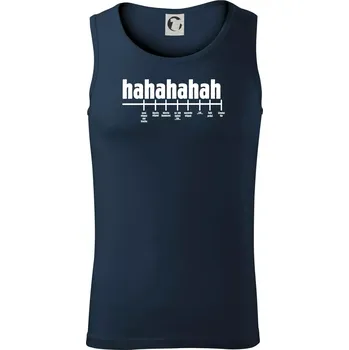 Varianty smíchu - Tílko pánské Core - 2XL ( Námořní modrá (velmi tmavá - téměř černá) )