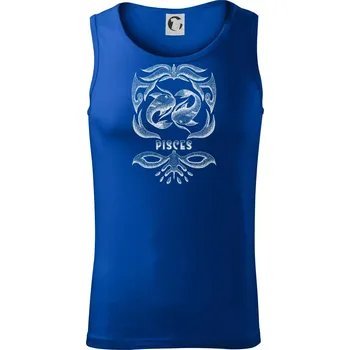 Pisces - vintage - Tílko pánské Core - XL ( Královská modrá )