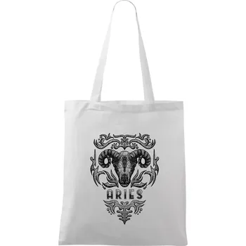 Aries - vintage - Taška bavlněná - 42 x 38 cm ( Bílá )