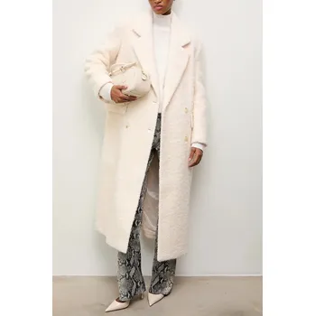 Vlněný kabát Answear.LAB WA25.KPD002 béžová 01X, vel. M