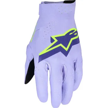 Moto rukavice ALPINESTARS rukavice SUPERTECH MX levandulová/fialová/žlutá 2026 - L