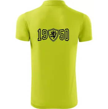 Pánská košile Narozeninový motiv - znak - 1950 - Polokošile Victory sportovní (dresovina) - XL ( Limetková )
