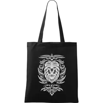 Leo - vintage - Taška bavlněná - 42 x 38 cm ( Černá )