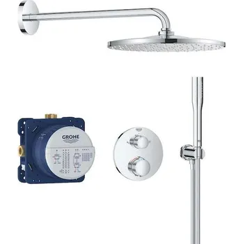 Sprchový set Grohe Precision SmartControl - Sprchový set s termostatem pod omítku, průměr 31 cm, chrom 34880000