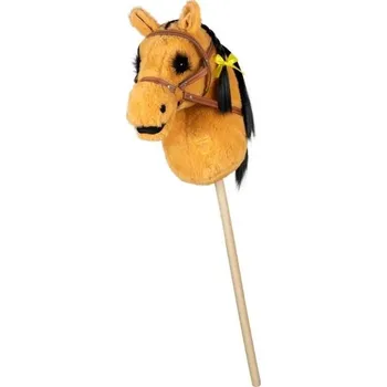 plyšák Hobby horse EQUESTRO light brown