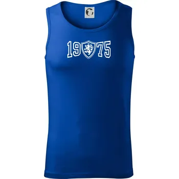 Narozeninový motiv - znak - 1975 - Tílko pánské Core - XL ( Královská modrá )