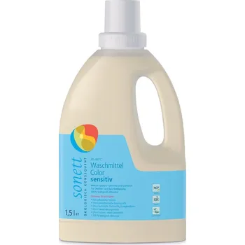 Drogerie Sonett Tekutý prací gel na barevné prádlo Sensitive 1.5 l