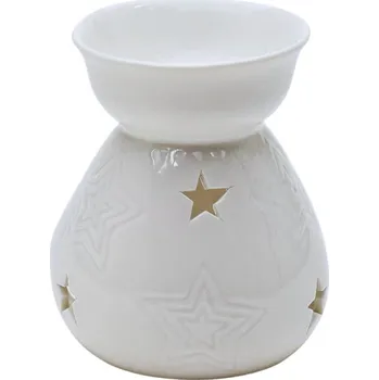 Lucerna Florasystem Aromalampa hvězdy 10x10x11 cm, bílá