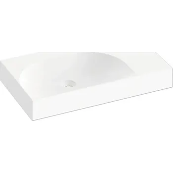 Umyvadlo Umyvadlo na skříňku RAVAK Lite litý mramor bílá 80 mm XJXP1380001