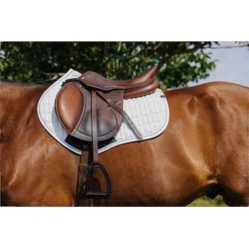 Všestranná podsedlová dečka EQUITHEME Eclat white VS