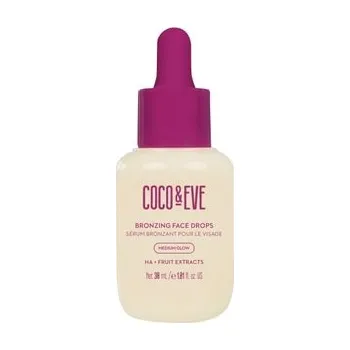 Samoopalovací přípravek Coco & Eve Bronzing Face Drops Medium Glow Samoopalovací sérum