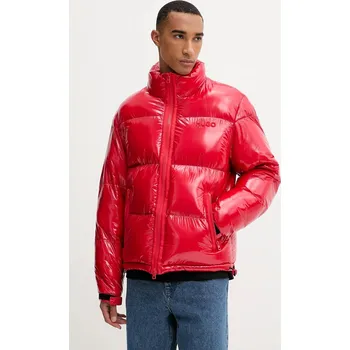 Bunda HUGO Biron2541 červená barva, zimní, 50549251 33X, vel. M