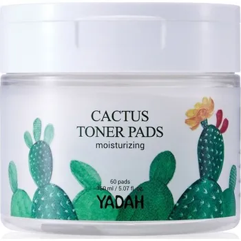 Yadah Cactus tonizující tampony na obličej, 60 ks/1 balení