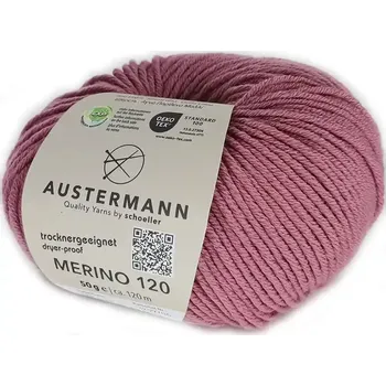 Příze Austermann Merino 120 EXP 171 (Příze Merino 120 EXP ALTROSA)