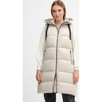 Pánská vesta Vesta Save The Duck IRIA béžová barva, přechodná, D80302W.LOVE21 08X, vel. XL