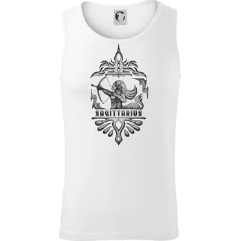 Pánské termoprádlo Sagittarius - vintage - Tílko pánské Core - L ( Bílá )