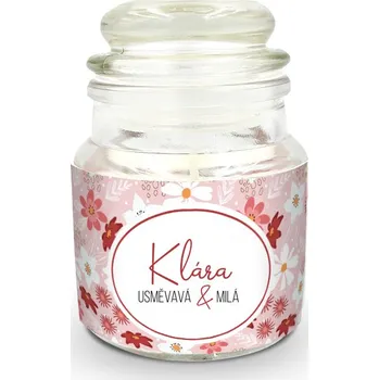Svíčka Nekupto Mini svíčka se jménem KLÁRA