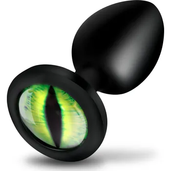 Anální šperk Creature Cocks Creature Eye Green Eye Silicone Butt Plug Small