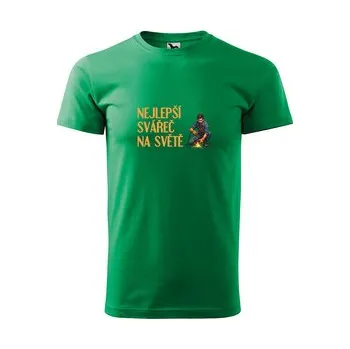 Pánská móda Tričko s potiskem Nejlepší svářeč na světě: zelené 4XL