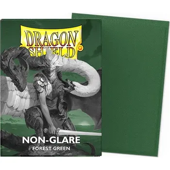 Příslušenství k deskovým hrám Obaly na karty Dragon Shield Matte Sleeves - Forest Green Non-Glare - 100 ks