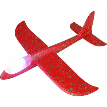 Náramek Pěnové házecí letadlo svítící LED - různé barvy