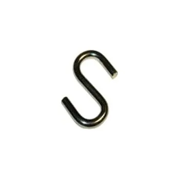 Tesařské kování S - hák 5mm Zn 10ks
