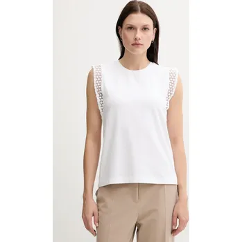 Top United Colors of Benetton 3IFVD10AC bílá 00X, vel. S