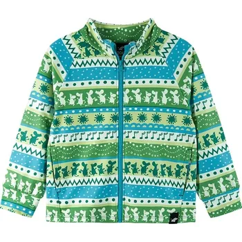 Chlapecká mikina Dětská mikina Reima Moomin Tarpeen 5200458A.9BYA zelená 77X, vel. 110