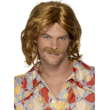 Karnevalová paruka Paruka Super Trouper hnědá SF42005x