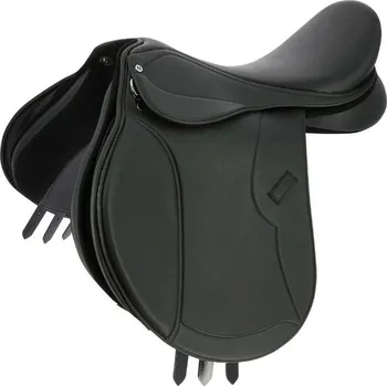 Jezdecké sedlo Univerzální sedlo NORTON CLUB Rexine Evol černé 15,75"