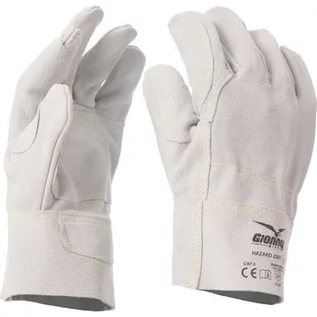Pracovní rukavice Payper Kožené pracovní rukavice, HAZARD 250T Barva: LEDOVÁ, Velikost: 11