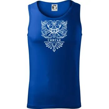 Cancer - vintage - Tílko pánské Core - XL ( Královská modrá )