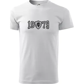 Narozeninový motiv - znak - 1979 - Triko extra velké (5-8XL) - 8XL ( Bílá )