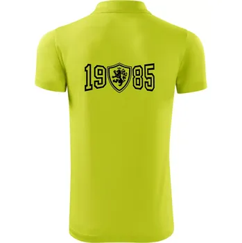 Pánská košile Narozeninový motiv - znak - 1985 - Polokošile Victory sportovní (dresovina) - 3XL ( Limetková )