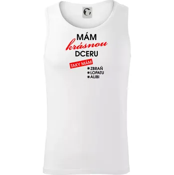 Mám krásnou dceru - Tílko pánské Core - 2XL ( Bílá )