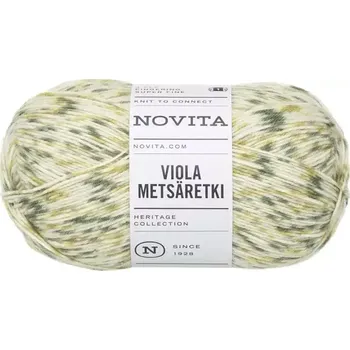 Příze Novita Viola Metsäretki 8311 Jehličnatý les (Ponožková příze Viola Metsäretki Nadelwald)